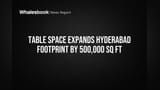 Table Space ka Hyderabad mein Full Dhamaka! **5 Lakh Sq Ft** Office Space Liya, Investors ki Bahar!