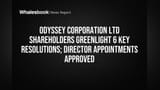 Odyssey Corp Shareholders Back Directors, Key Changes in 99.99% Vote