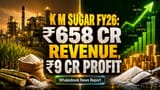 K.M. Sugar Mills posts ₹9.24 Cr profit on ₹658 Cr revenue for FY26