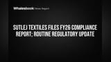 Sutlej Textiles Files FY26 Compliance Report Confirming Regulatory Adherence