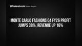 Monte Carlo Fashions FY26 Profit Surges 38% on 16% Revenue Growth