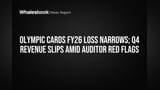 Olympic Cards FY26 Loss Shrinks; Q4 Revenue Plummets Amid Auditor Warnings