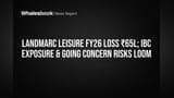 Landmarc Leisure FY26 Loss ₹65L; IBC Exposure & Going Concern Risks Loom