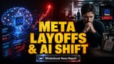 Meta Platforms: AI ke chakkar mein **8000** jobs gayab! Employees ne kiya hungama