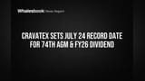 Cravatex Sets July 24 Record Date for FY26 Dividend Eligibility