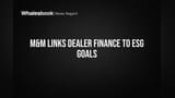 M&M Links Dealer Finance to ESG with DBS Bank