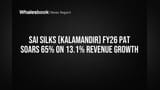 Sai Silks (Kalamandir) FY26 PAT Soars 65% on 13.1% Revenue Growth