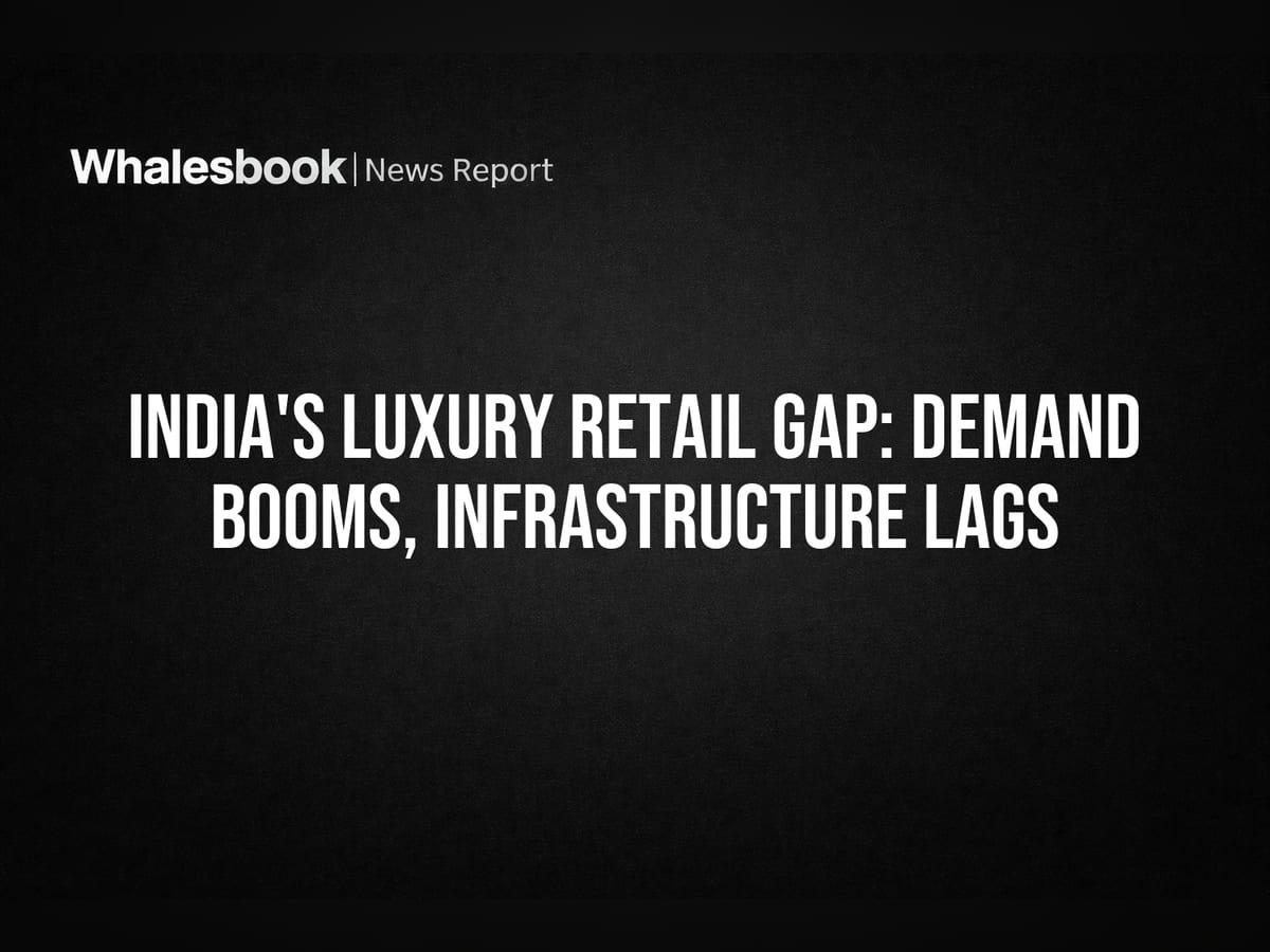 India's Luxury Boom: Infrastructure Gap Stalls Global Brands