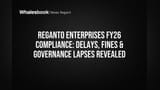Reganto Enterprises Faces ₹31 Lakh Fines for SEBI Rule Breaches