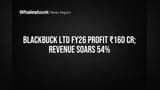 BlackBuck Reports ₹160 Cr Profit in FY26, Revenue Climbs 54%
