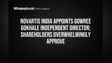 Novartis India Names Gowree Gokhale Independent Director